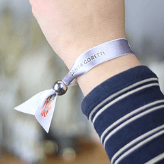 Saint Goretti fabric bracelet