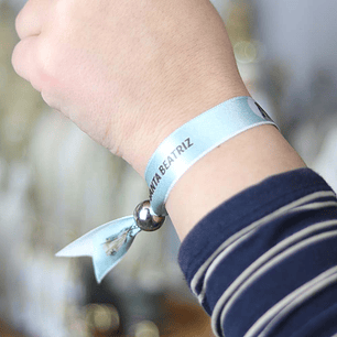 Saint Beatrice fabric bracelet