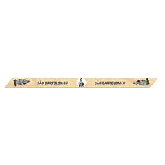 Saint Bartholomew fabric bracelet