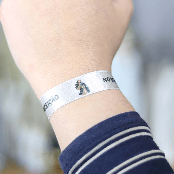Pulsera de tela de Nuestra Señora de la Concepción 3