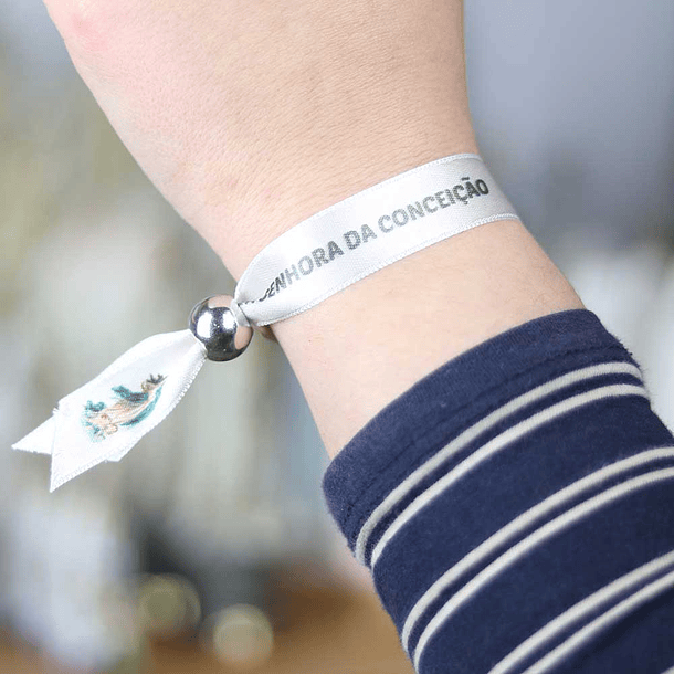 Our Lady of Conception fabric bracelet 4