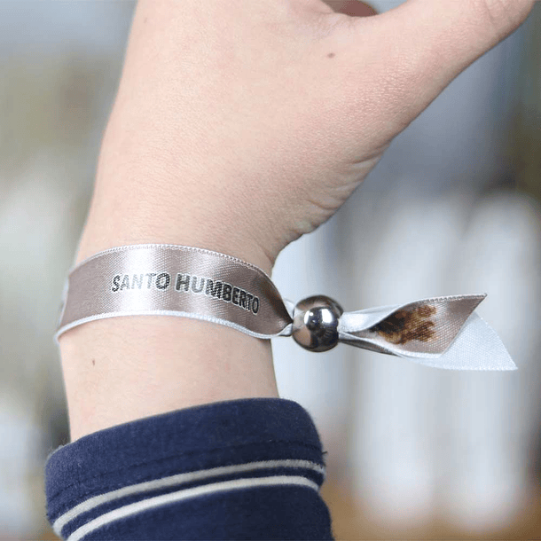 Saint Hubert fabric bracelet 4
