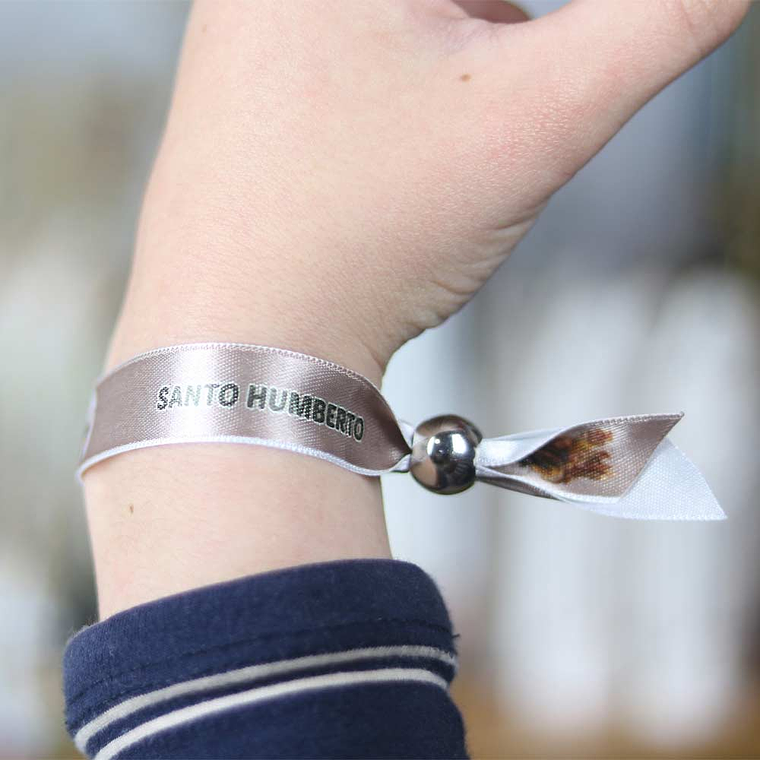 Bracelet en tissu Saint Hubert 4