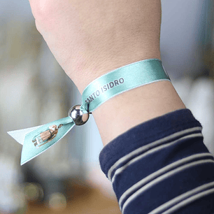 Bracelet en tissu Saint Isidore
