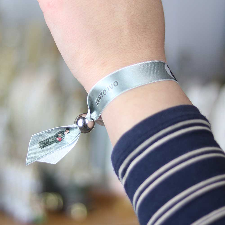 Bracelet en tissu Saint Yves 2