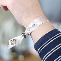 Saint George fabric bracelet