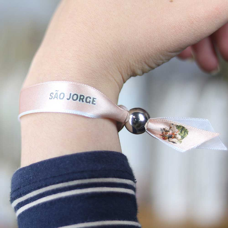 Pulsera de tela de San Jorge 4