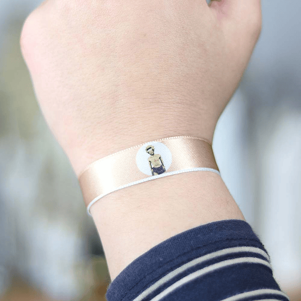 Pulsera de tela de San Lázaro 3