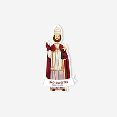 Saint Silvester sticker