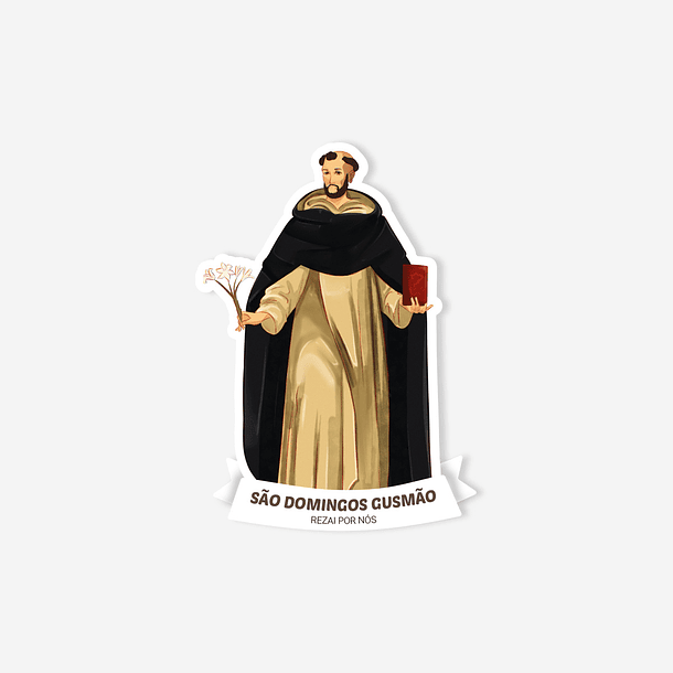 Adesivo di San Domenico di Guzmán 1