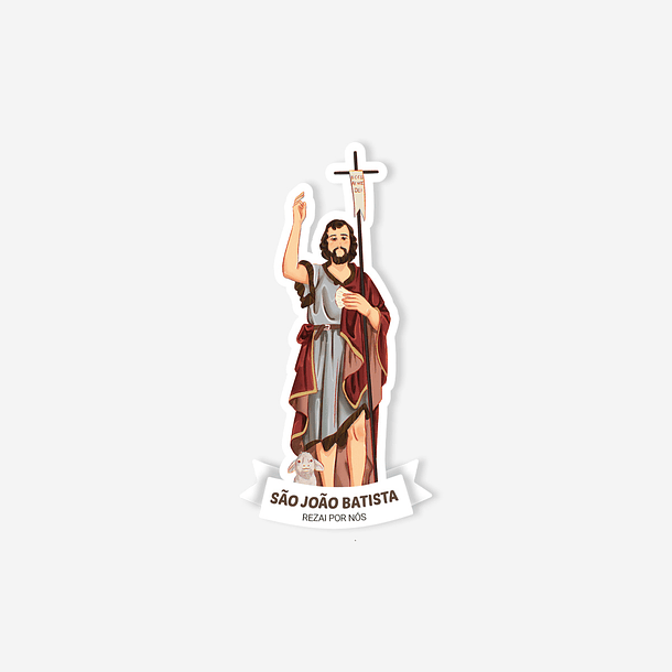 Saint John the Baptist sticker 1