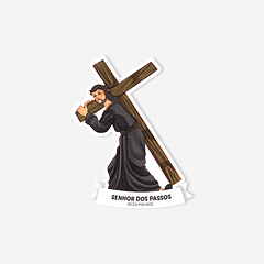 Our Lord of the Steps Sticker