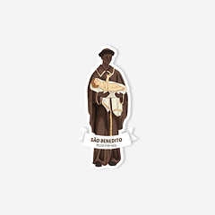 Saint Benedict sticker