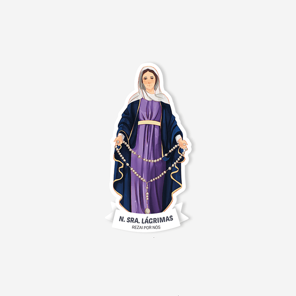 Our Lady of Tears sticker 1
