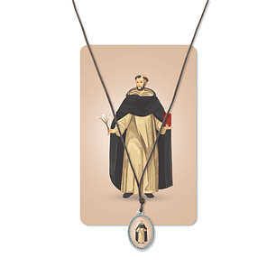 Saint Dominic de Guzmán Necklace