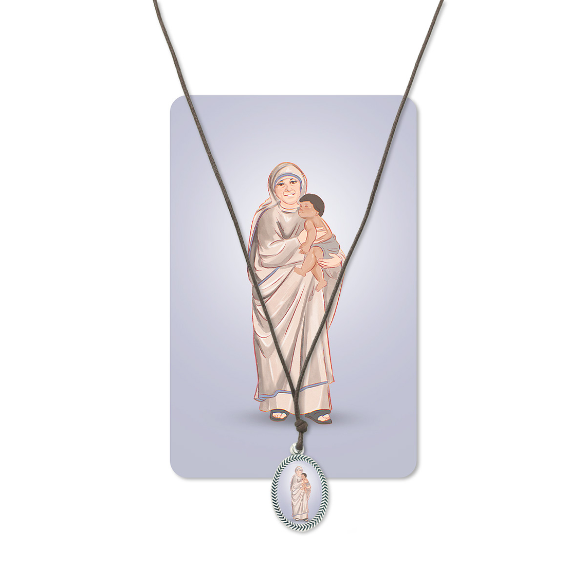 Collier de Mère Teresa de Calcutta 1