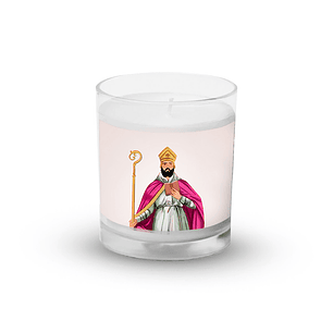 Saint Cyprian candle