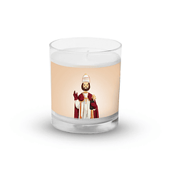 Saint Sylvester candle