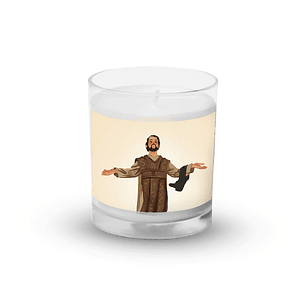 Saint Valentine candle