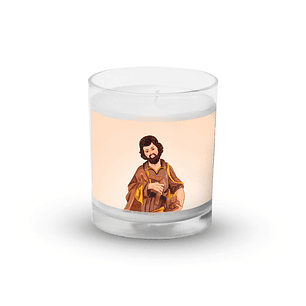 Saint Joseph candle