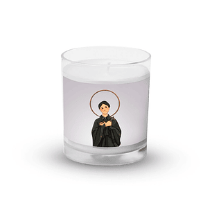 Saint Gemma candle