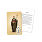 Prayer's card to Saint Benedict - thumbnail 1