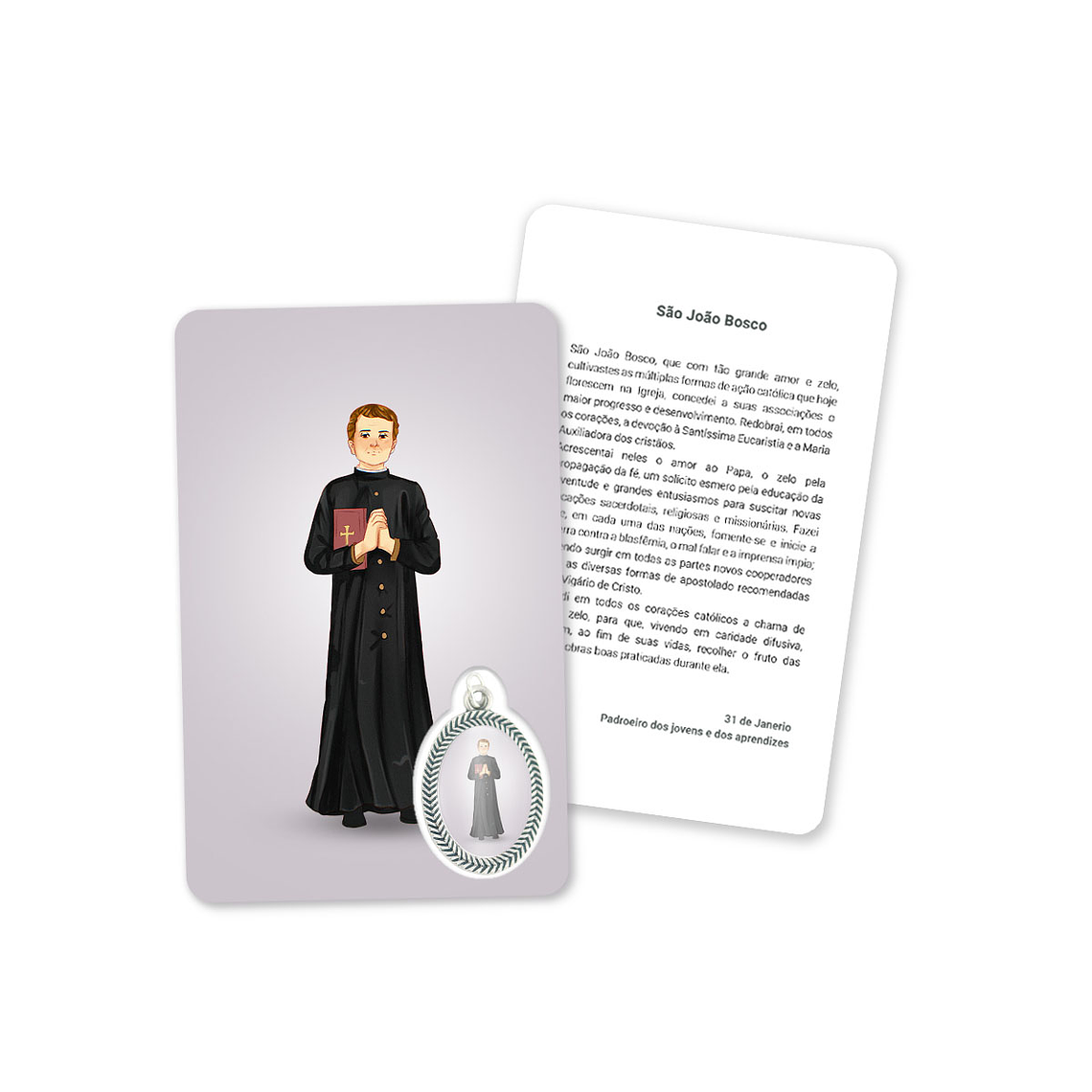 Prayer's card to Saint John Bosco 1