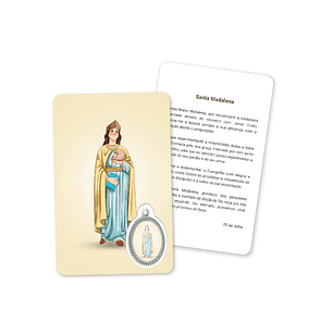 Prayer's card to Saint Mary Magdalene