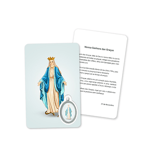 Prayer's card to Our Lady of Graces