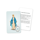 Cartão com oração de Nossa Senhora das Graças 2