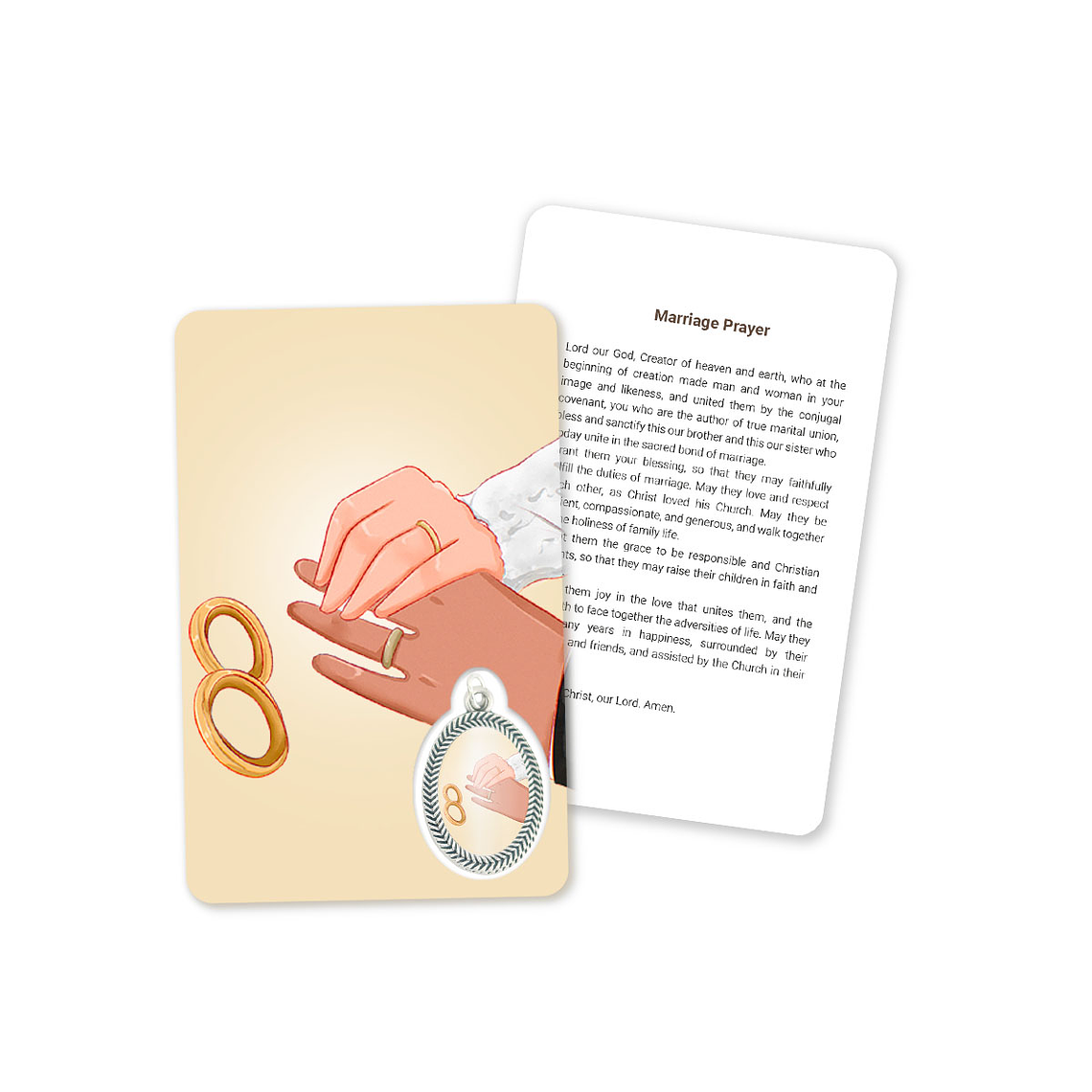 Card with Wedding Prayer 4