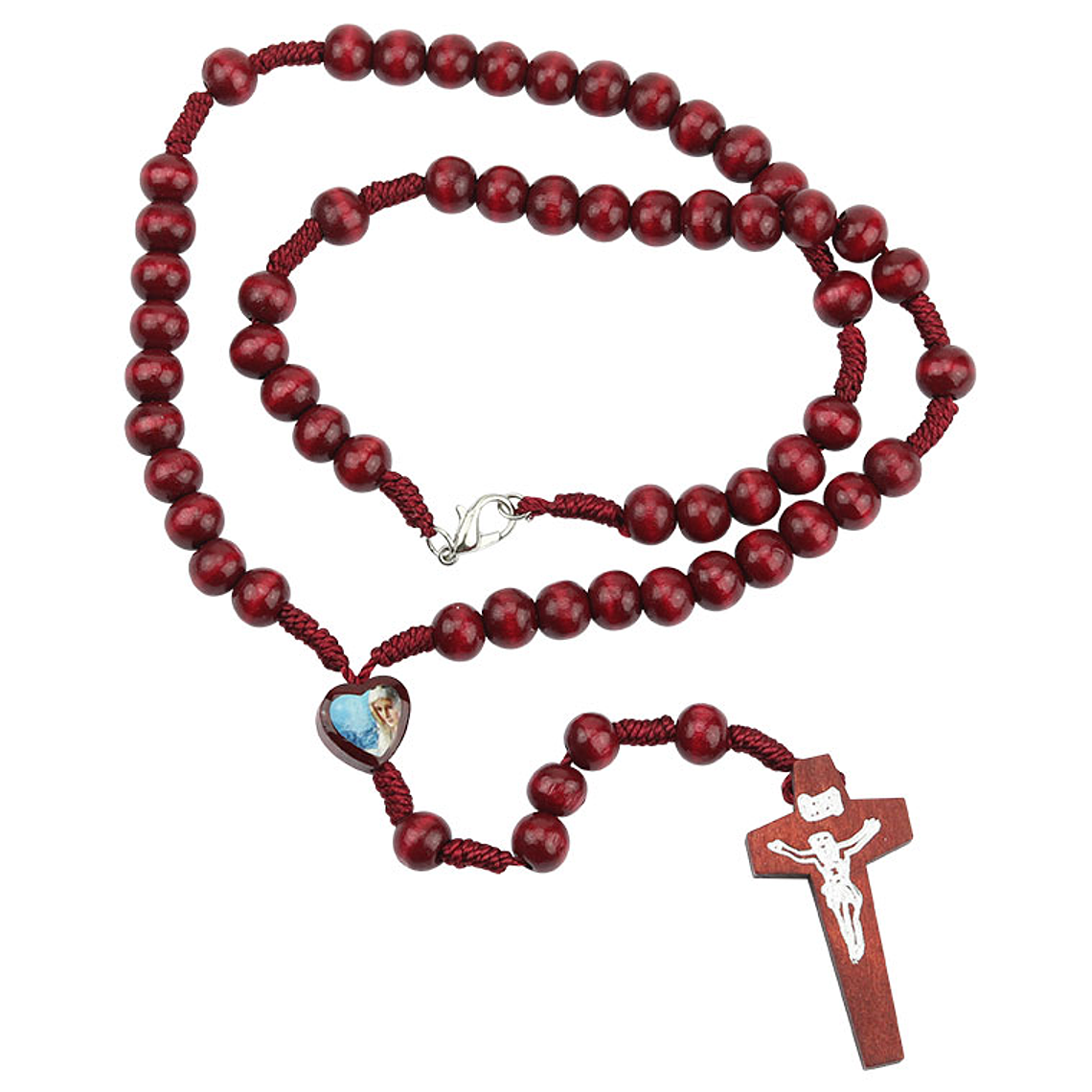 Wood rosary of Our Lady 1