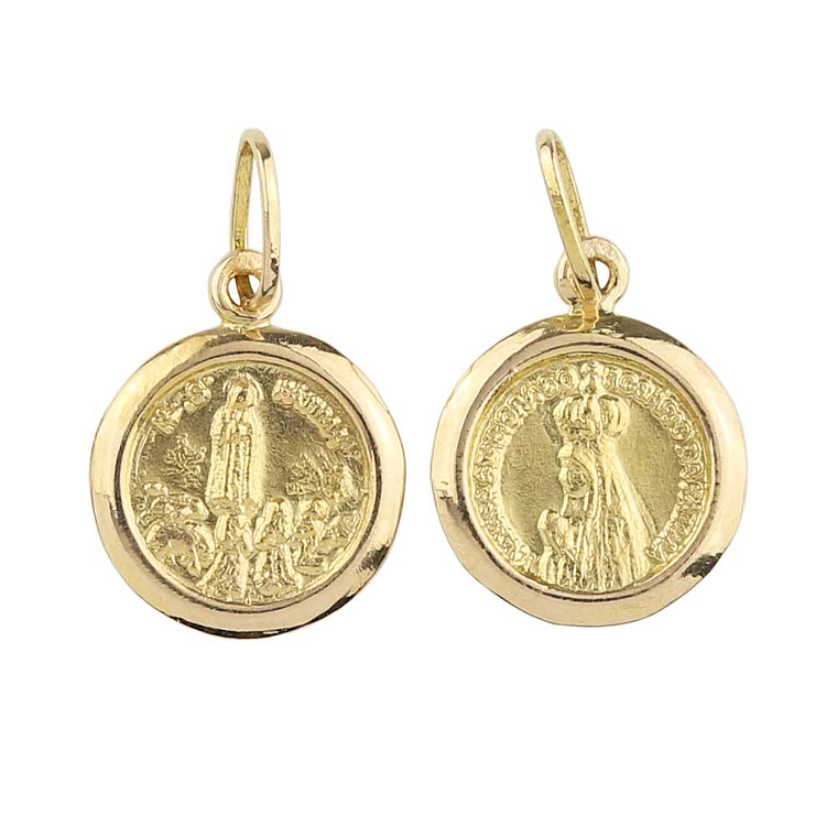 19.2 carat Gold Medal Fatima Apparition 1