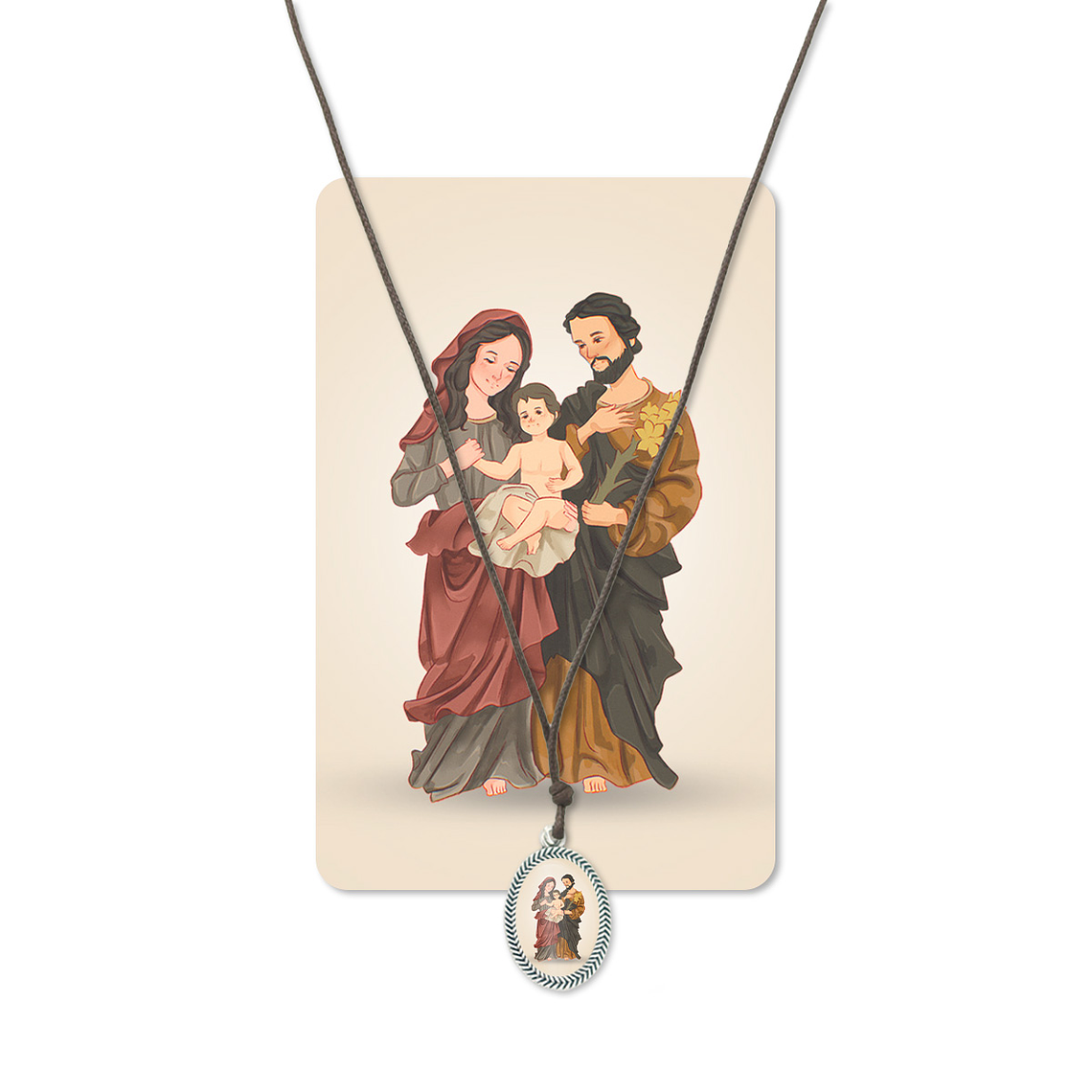 Holy Family Necklace 1
