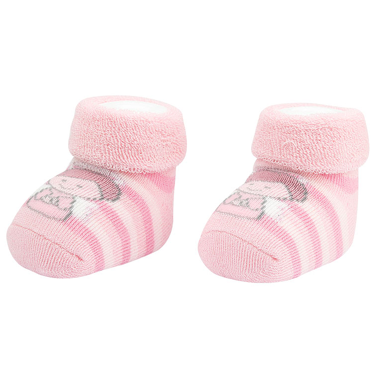 Calzino per bebè con angelo  2