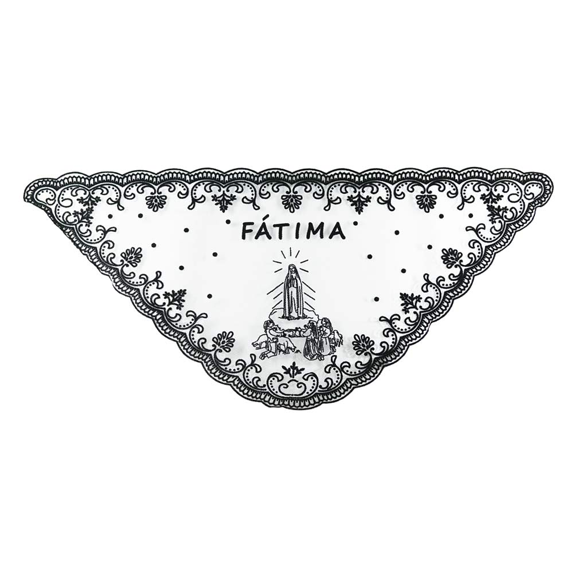 Velo sul capo con Fatima 1