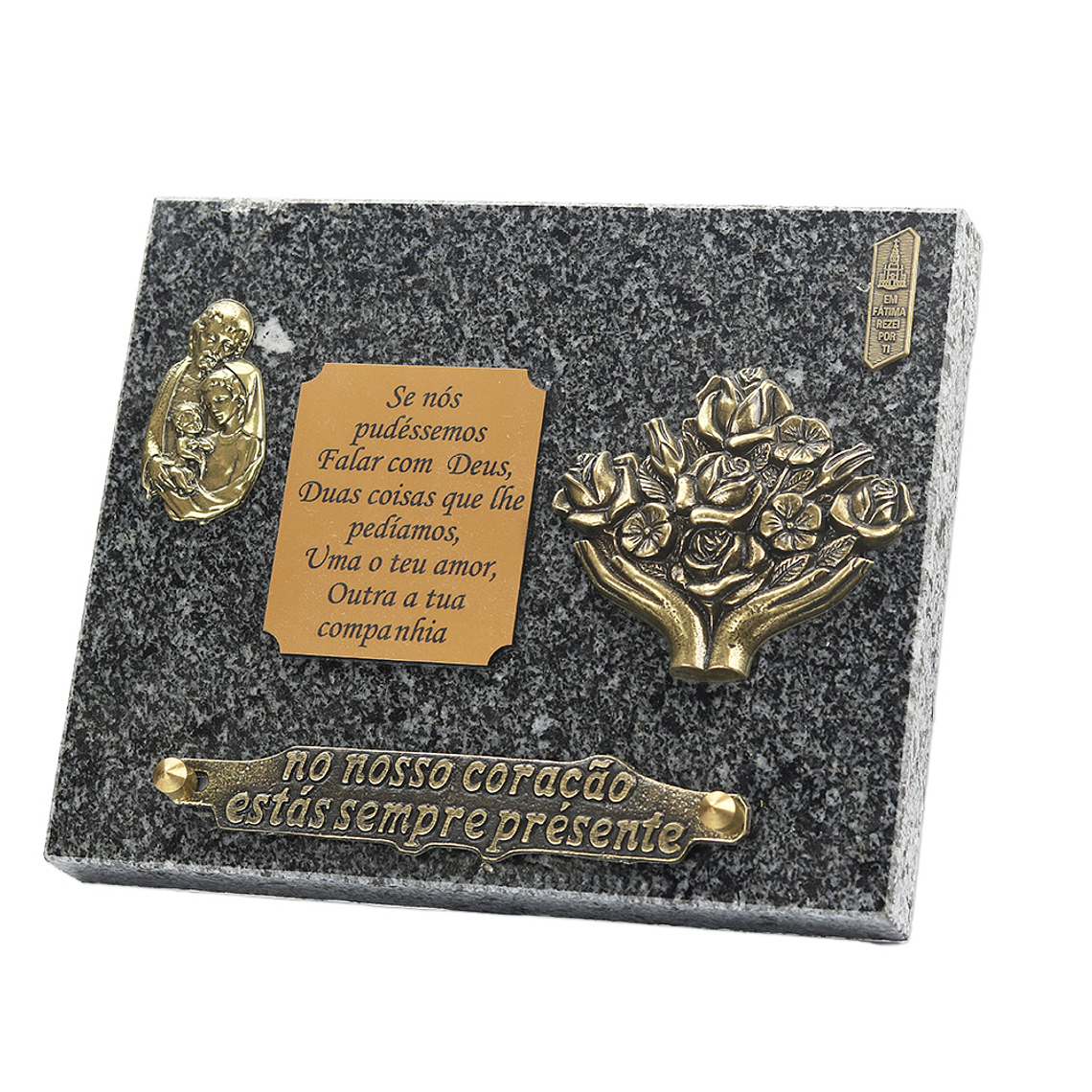 Placa funeraria de granito 3
