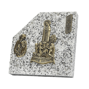 Granite funeral plaque