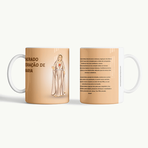 Tazza Sacro Cuore di Maria 1