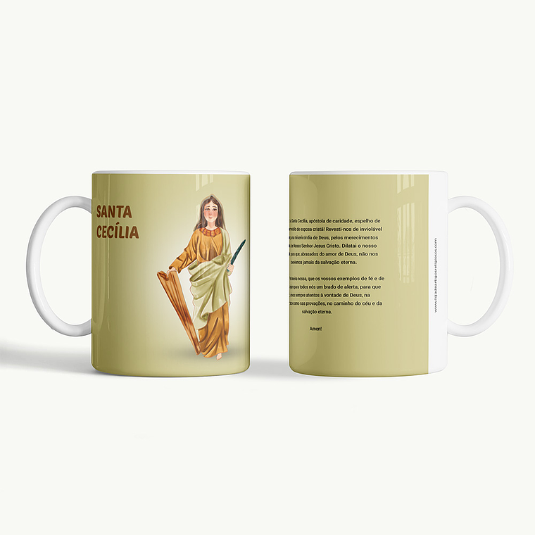 Saint Cecilia Mug 1