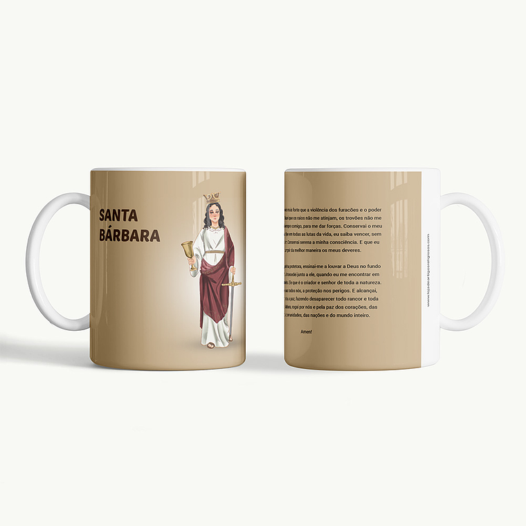 Saint Barbara Mug 1