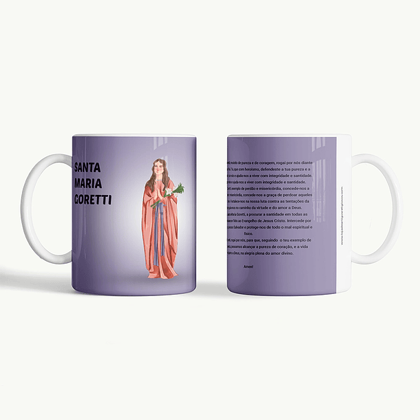 Tasse Sainte Marie Goretti 1