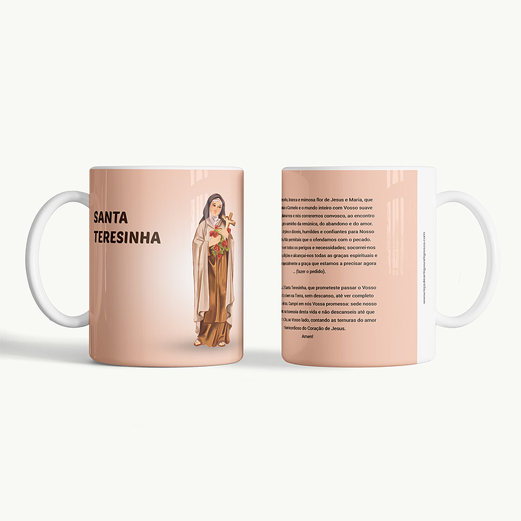 Saint Therese mug 1