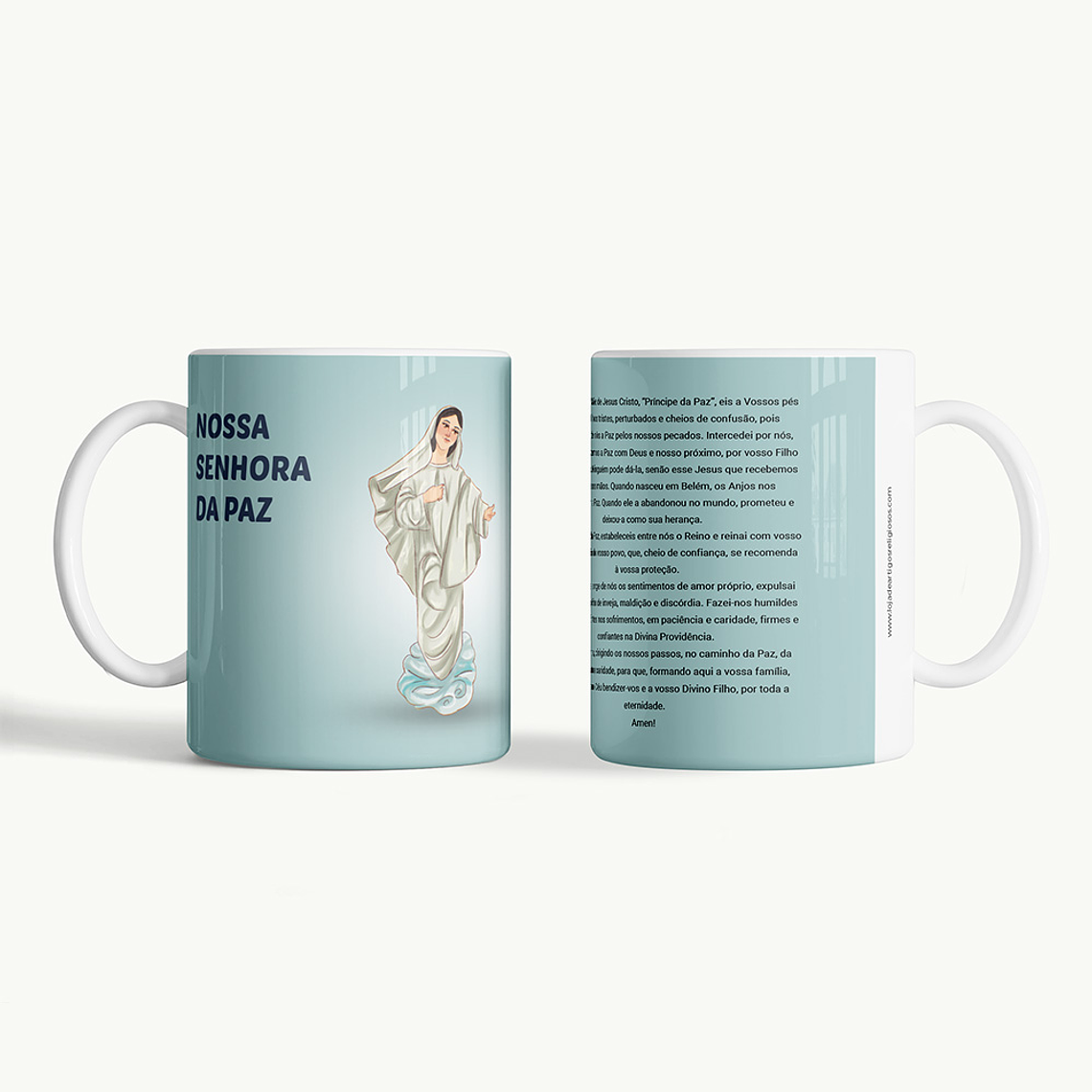 Caneca de Nossa Senhora da Paz 1