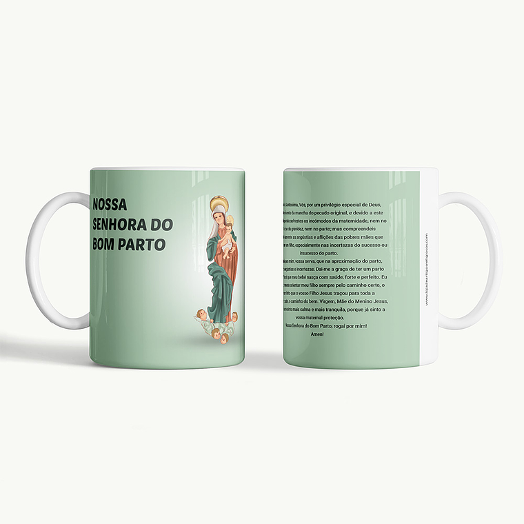 Caneca de Nossa Senhora do Bom Parto 1