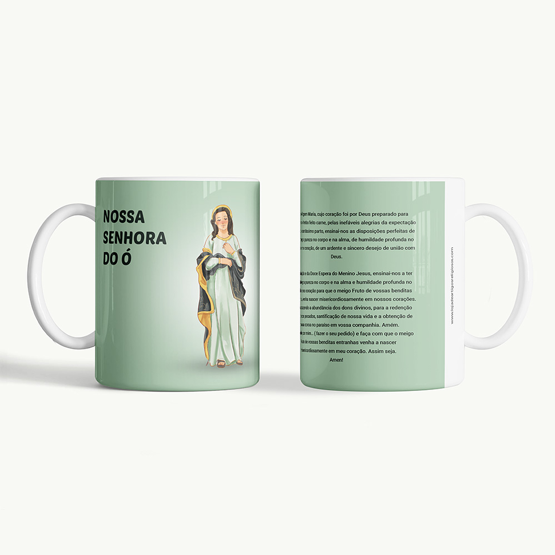 Caneca de Nossa Senhora do Ó 1