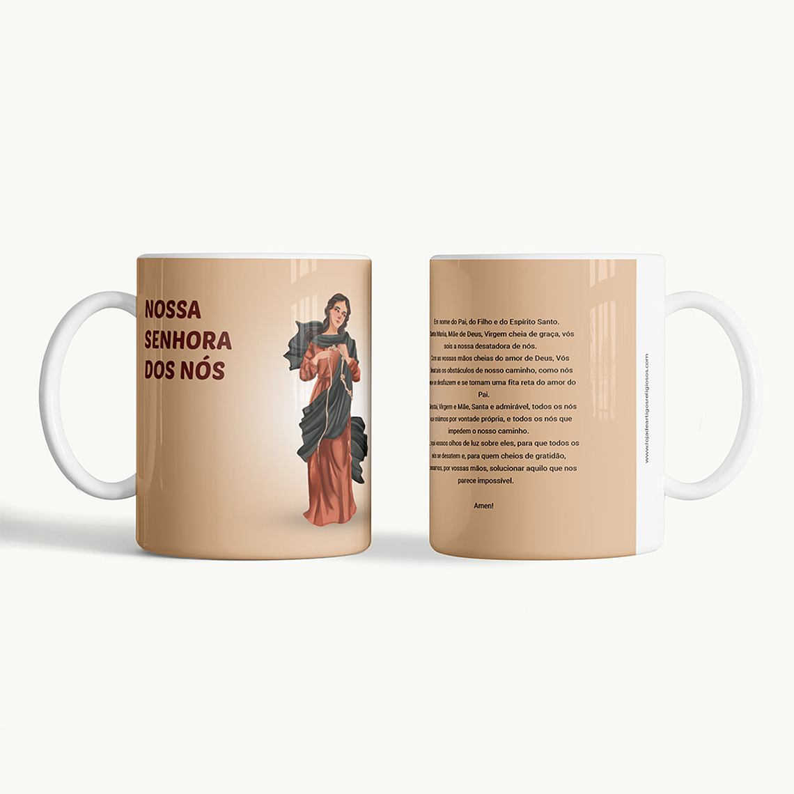Our Lady Undoer of Knots Mug 1