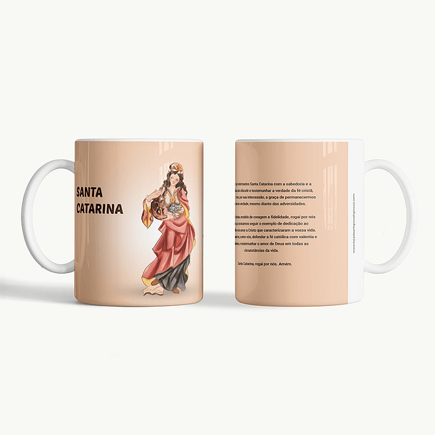 Saint Catherine mug 1