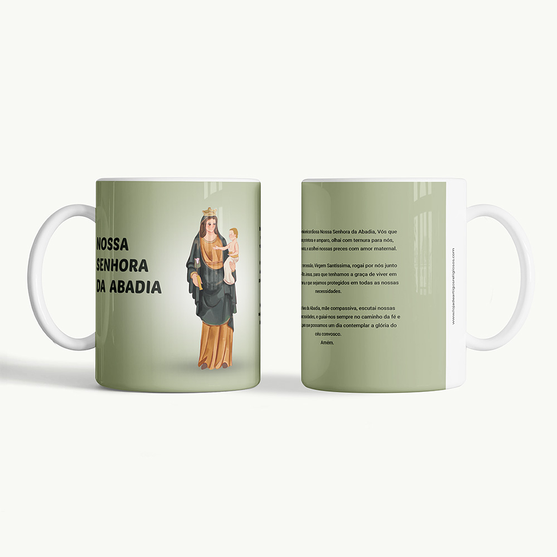 Our Lady of the Abbey Mug 1