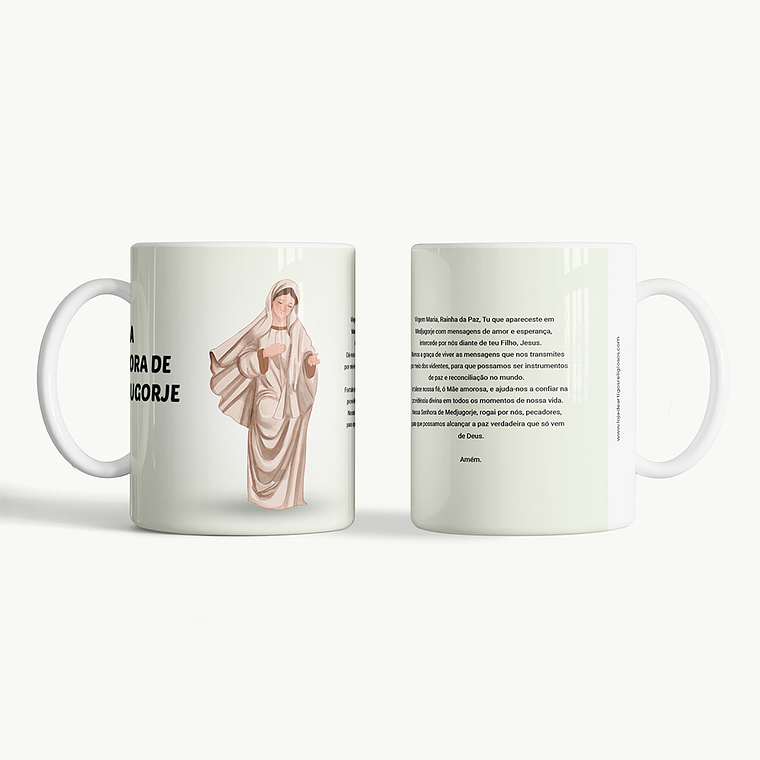 Tasse de Notre-Dame de Medjugorje 1